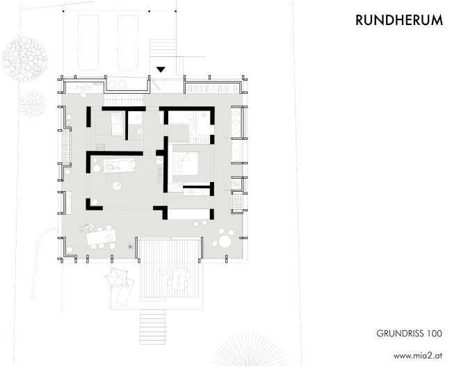 floor plan cabin