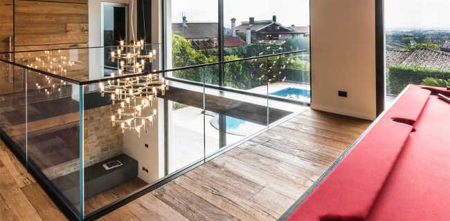 Interior villa romana reestructurada por Archside