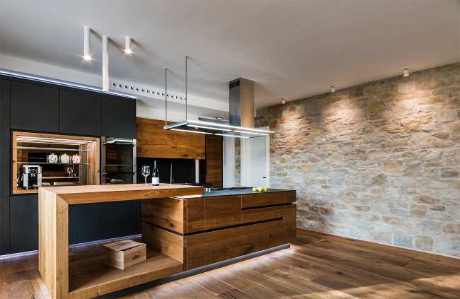 Interior villa romana reestructurada por Archside