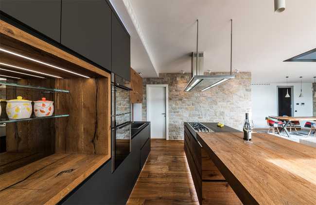 Interior villa romana reestructurada por Archside