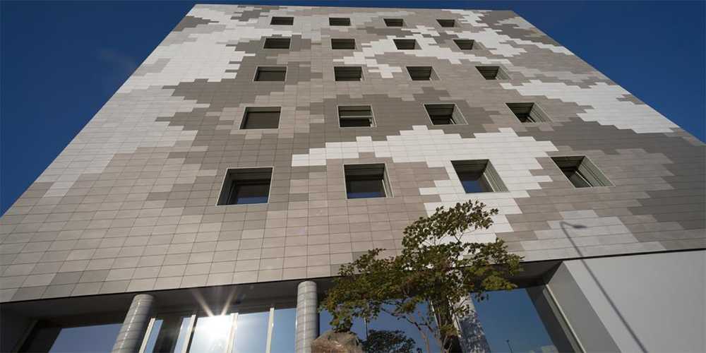 Hotel The Cube Fidenza realizzato in collaborazione con Poliespanso