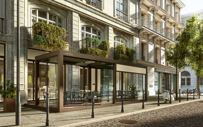 Pérgolas y Pratic al aire libre para Horeca y Hotellerie