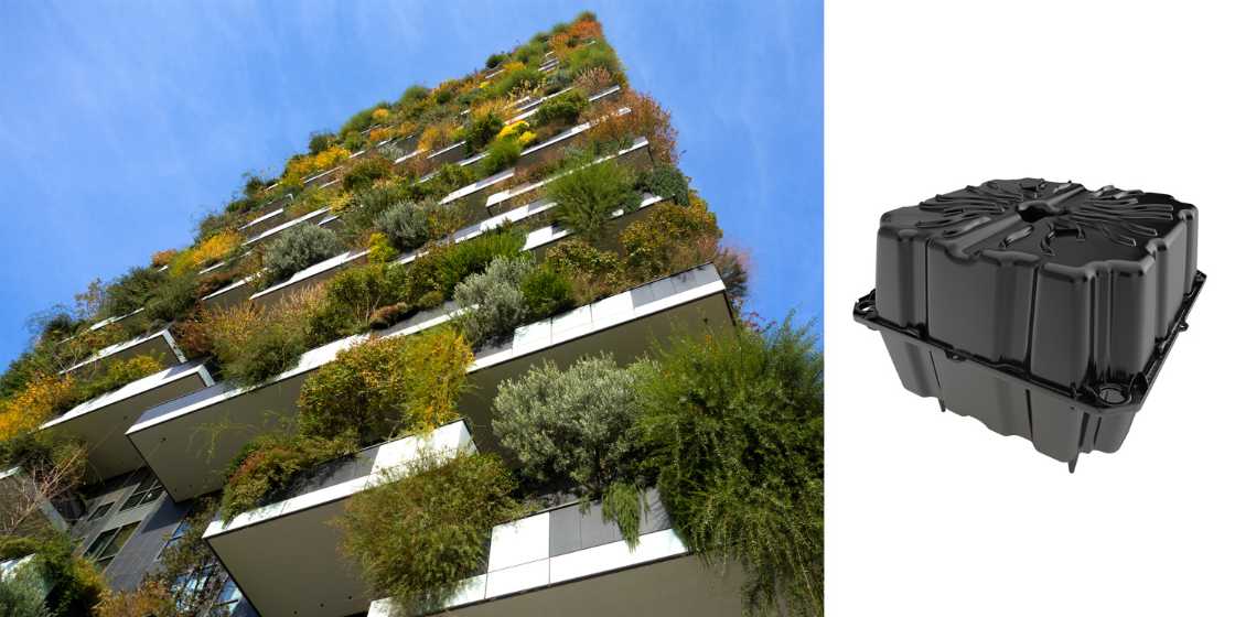 Grattacielo verde verticale sostenibilita' e resilienza geoplast