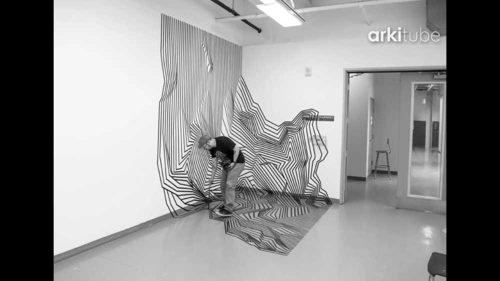 Topographical Space Installation