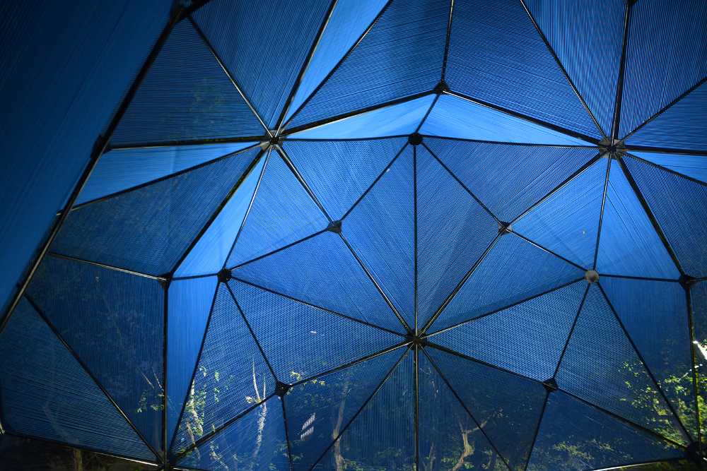 Shanghai palco struttura metallo e corda