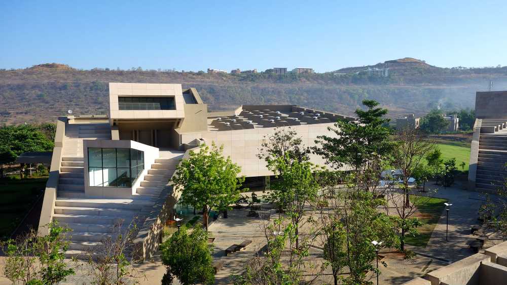 Campus Universitario India strutture in cemento