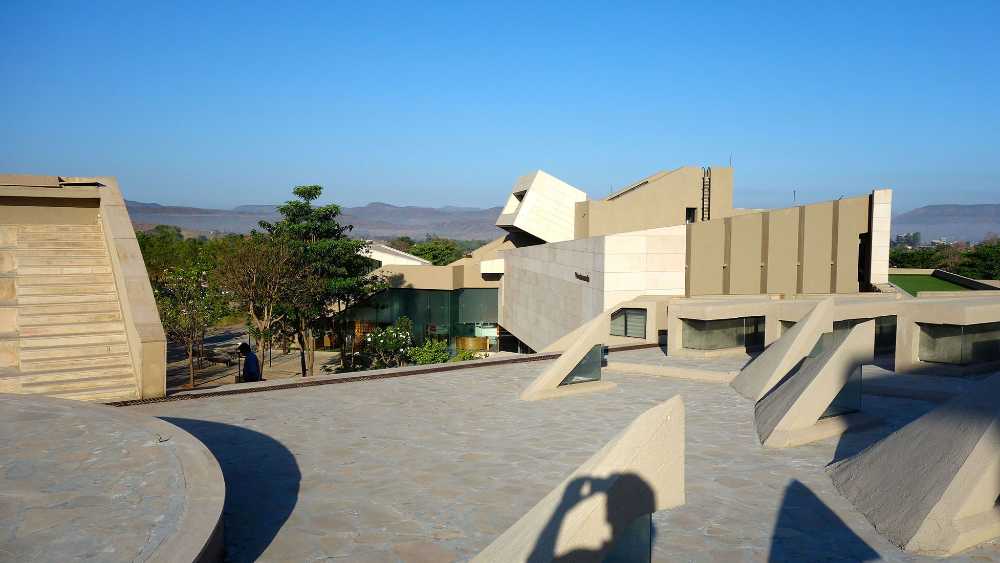 Campus Universitario India strutture in cemento