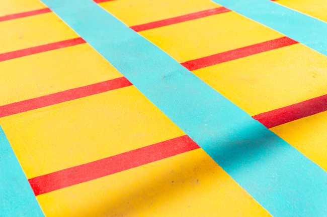 londra graphic street art colorful geometries