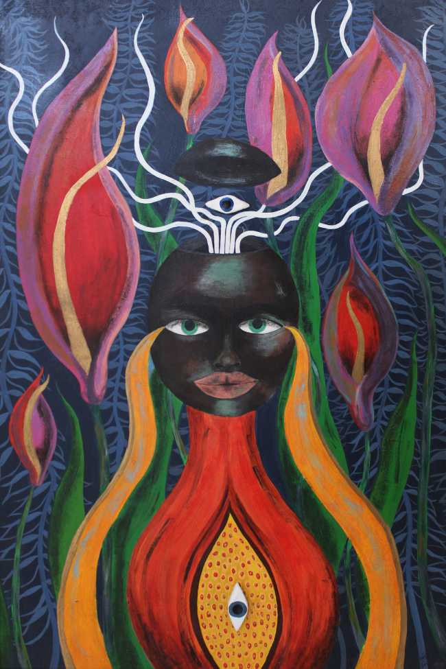 colore pittura natura e femminilità