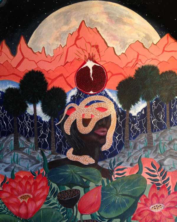 colore pittura natura e femminilità