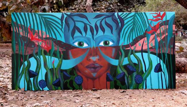 colore pittura natura e femminilità