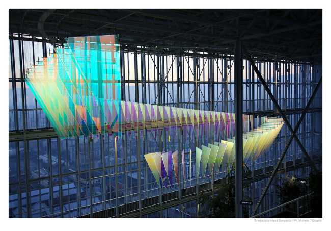 Coloured light panels