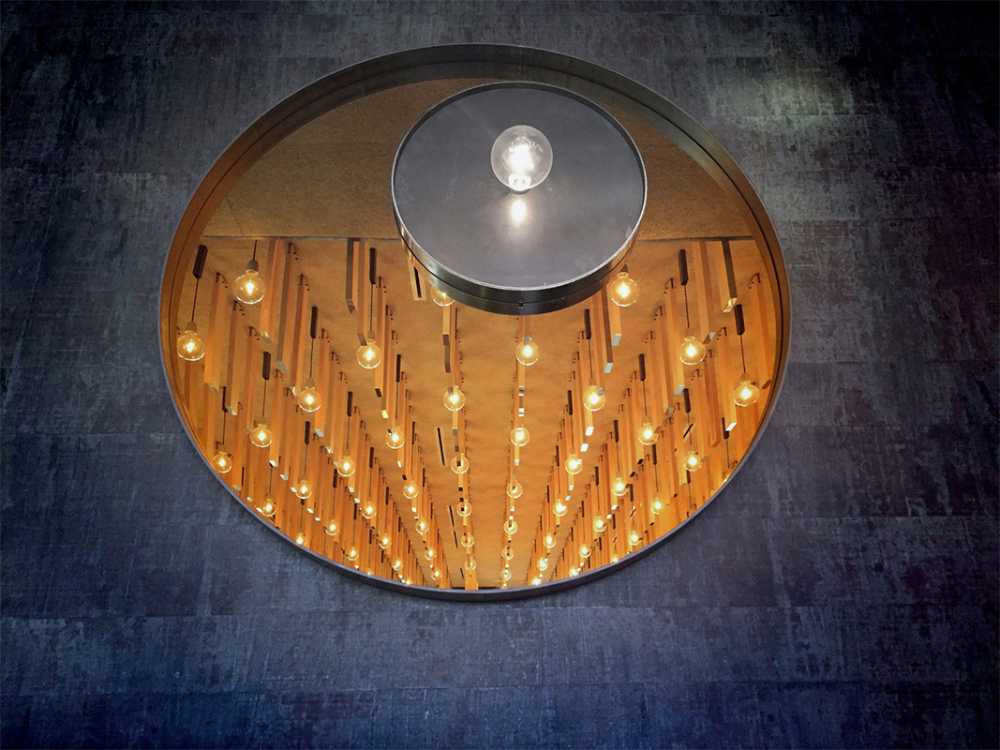 Mori Pavia Sgsm Studio con pannelli acustici Celenit