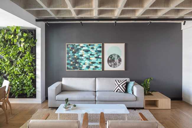 Salotto con terrazzo