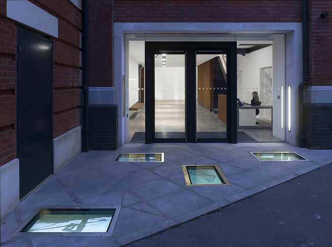 Victorian historical building entrance