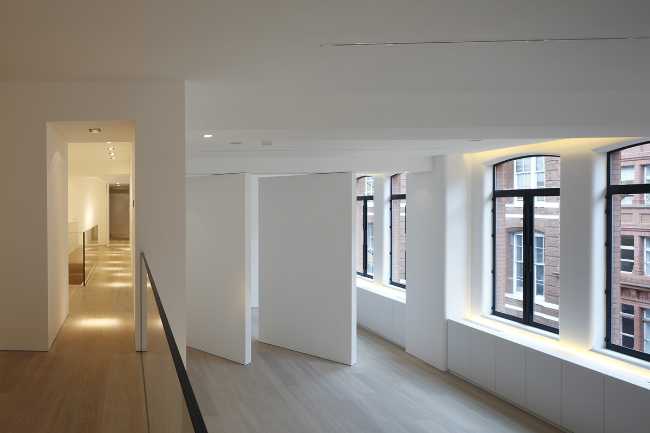 Open space with high ceiling