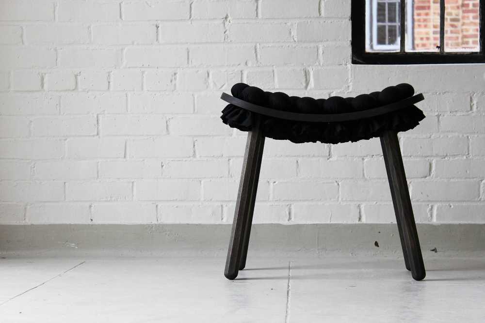 Mochi Stools sedute imbottiti sgabelli legno