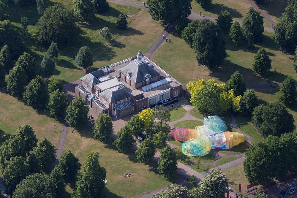 transparent pavilion design