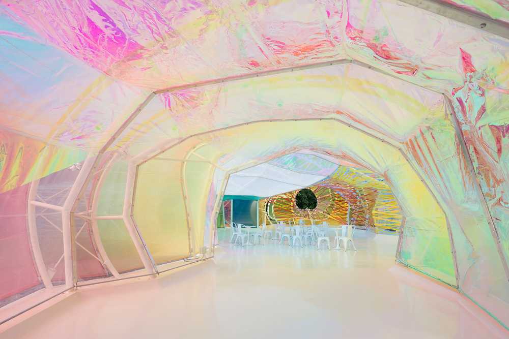 transparent pavilion design