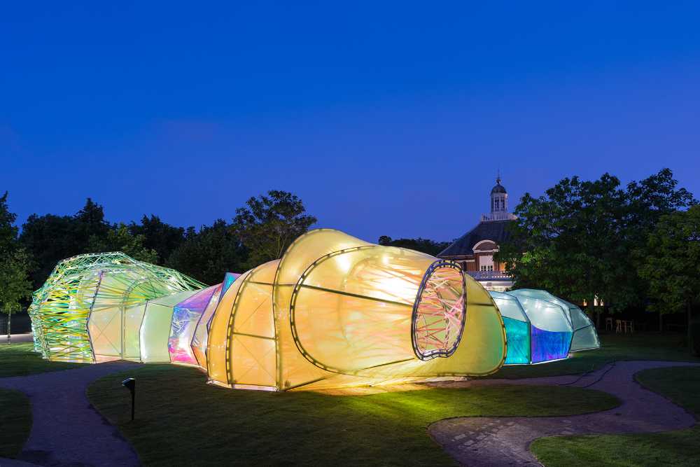 transparent pavilion design