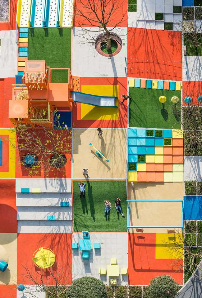 Modular playground for children