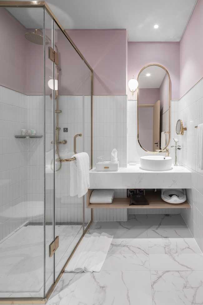 Hotel China design playful interior bathroom