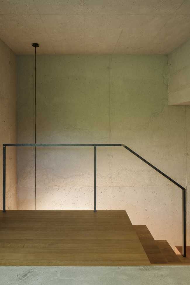 balustrade minimale en métal