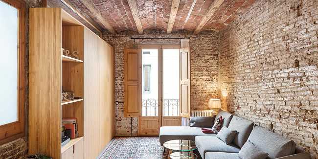 appartamento lungo e stretto