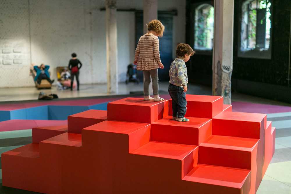 Parco giochi madrid colore installazione