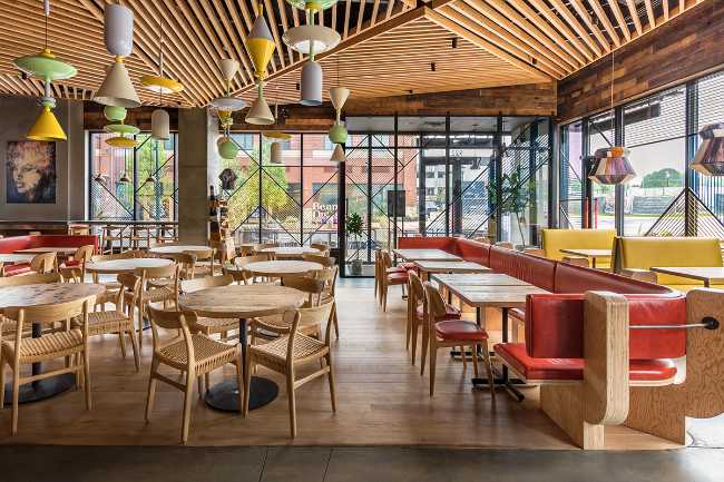 Interior restaurant