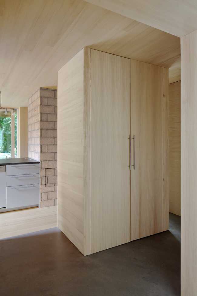 Interno interamente in legno