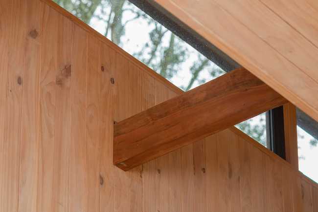 wooden detail