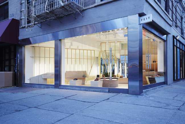Tienda de zapatos FEIT Nueva York