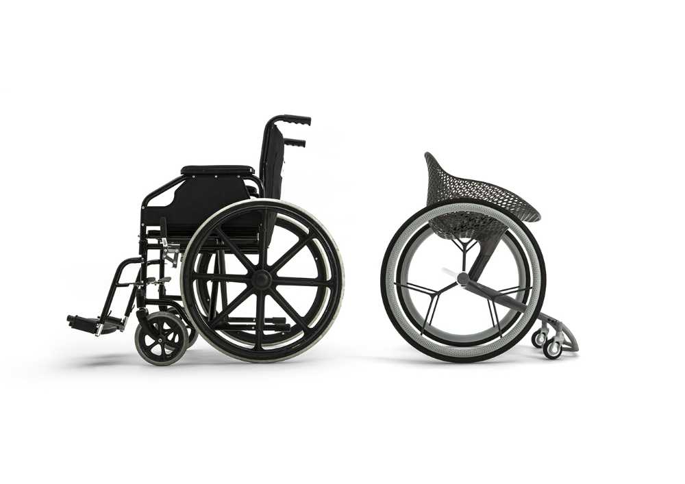 GO sedia a rotelle personalizzata stampa 3D
