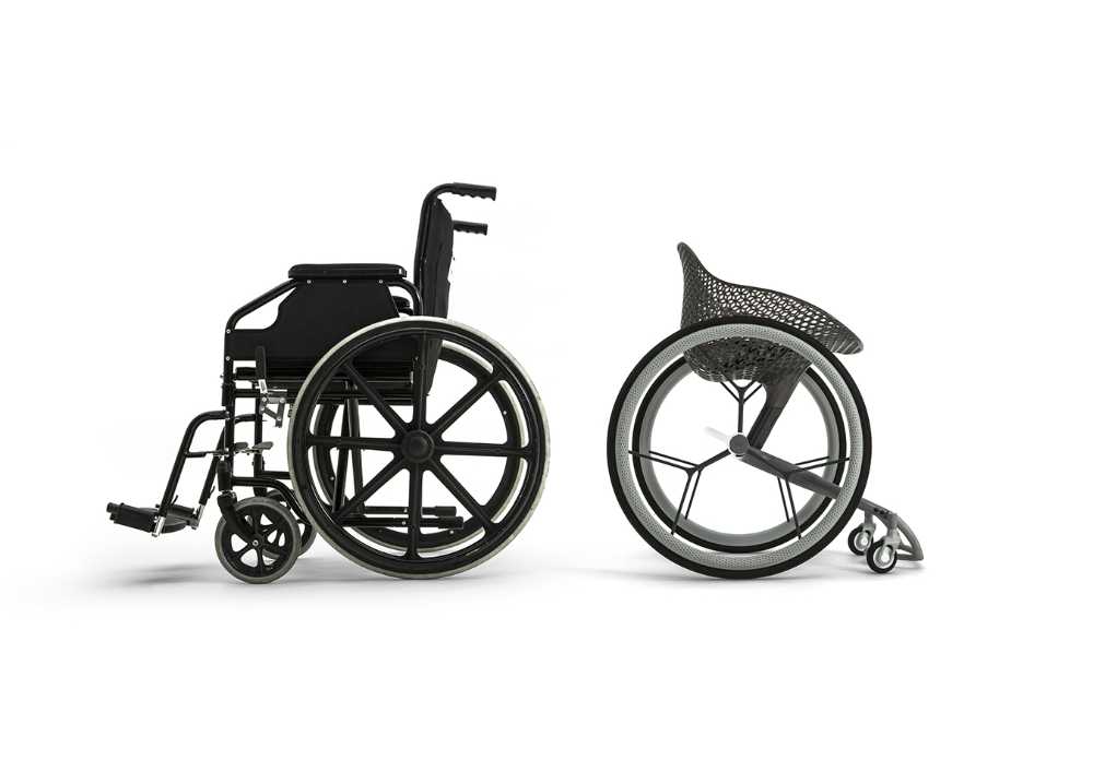 GO wheelchair custom 3D printing