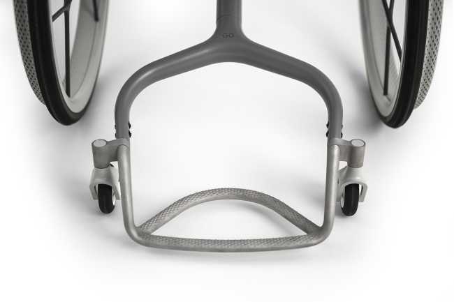 Plataforma de impresión 3D personalizada para sillas de ruedas GO