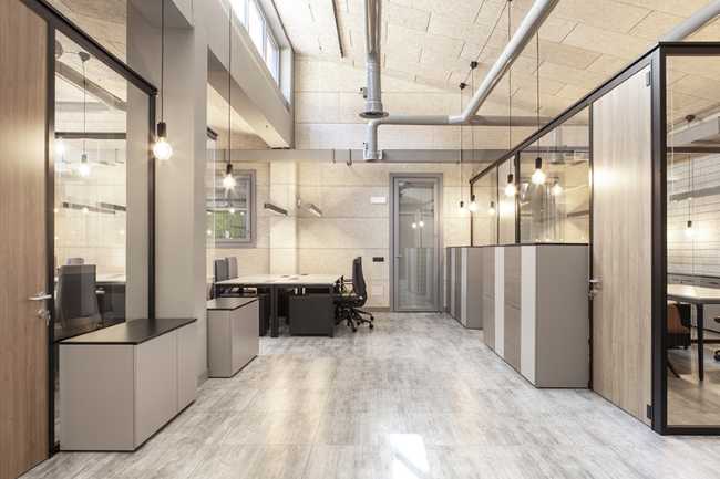 Uffici Milano con pannelli Celenit - Arch. Sara Signorini