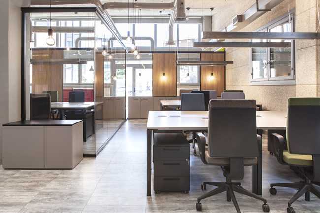 Uffici Milano con pannelli Celenit - Arch. Sara Signorini