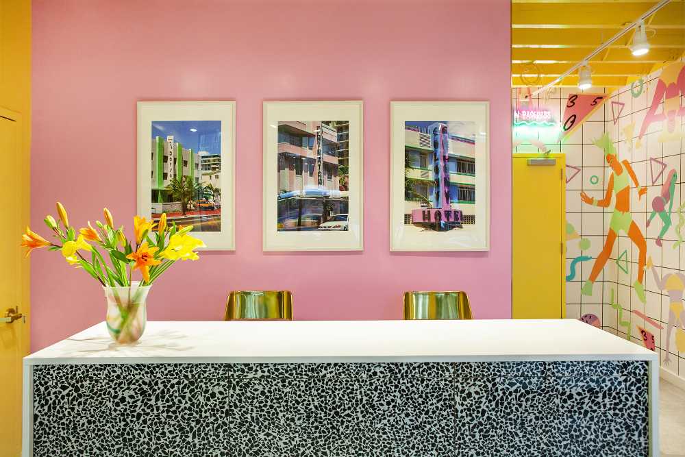 Sasha Bikof - 305 Fitness reception