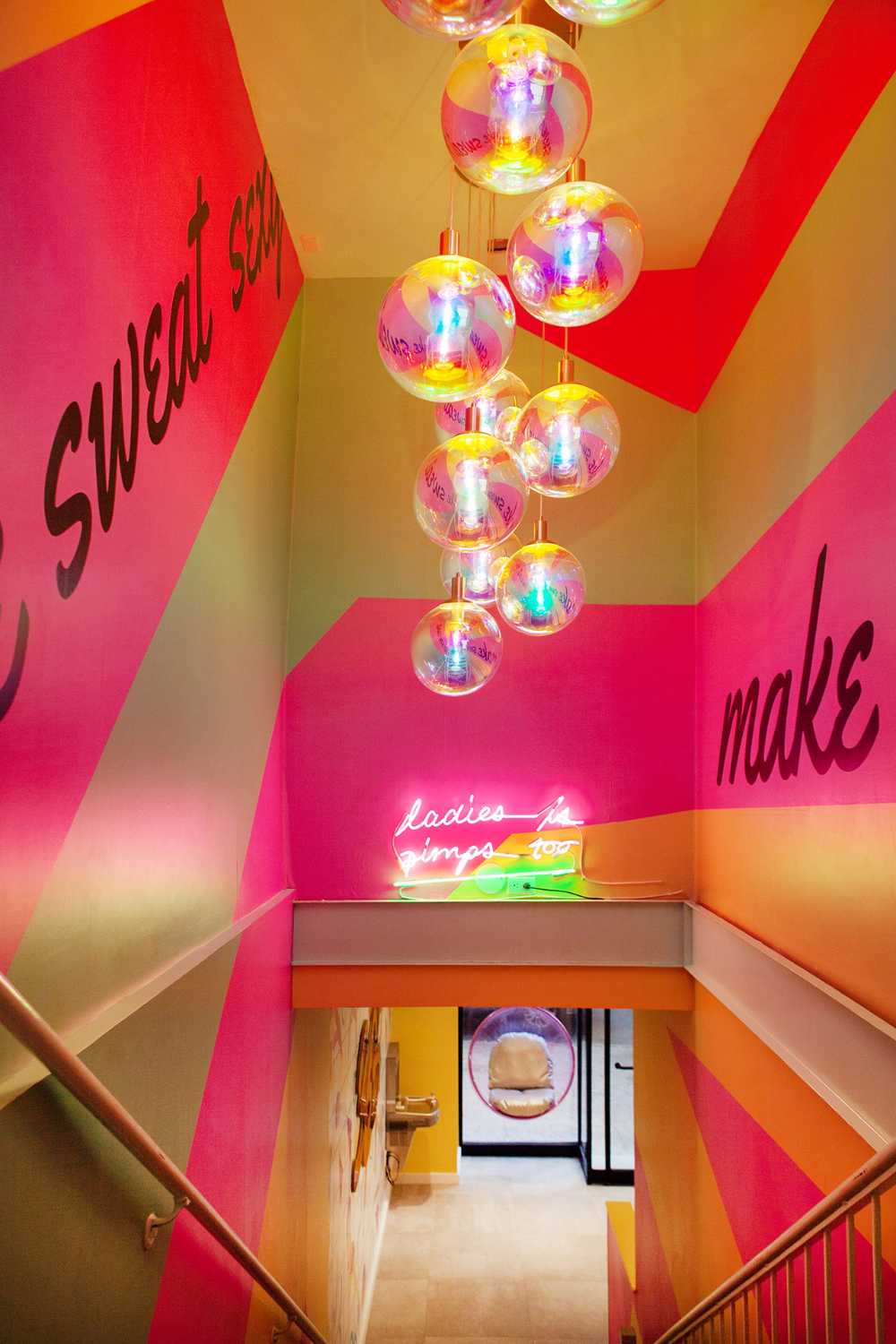 Sasha Bikof - 305 Fitness reception