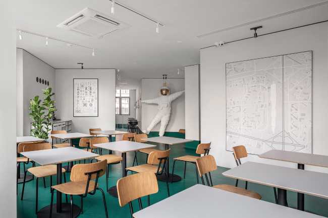 Interior de un restaurante