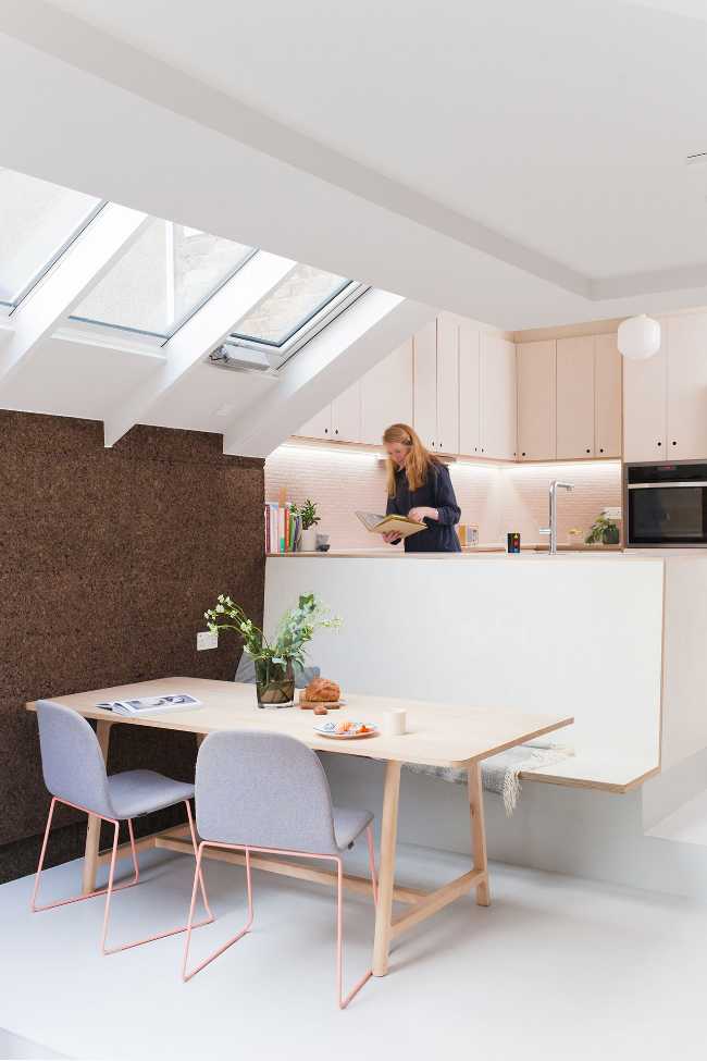 Kitchen and dining table