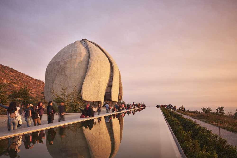 Baha'i Temple in Chile. The architectural project that won the international award RAIC 2019.