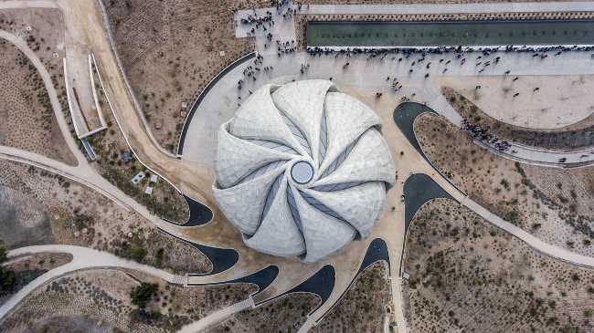 Baha'i Temple in Chile. The architectural project that won the international award RAIC 2019.