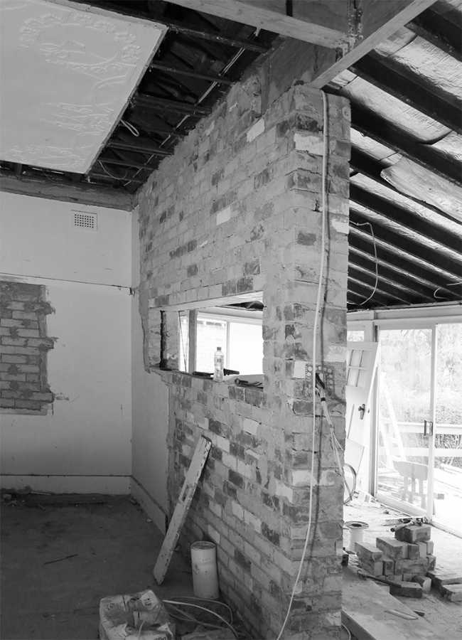 abitazione prima della ristrutturazione