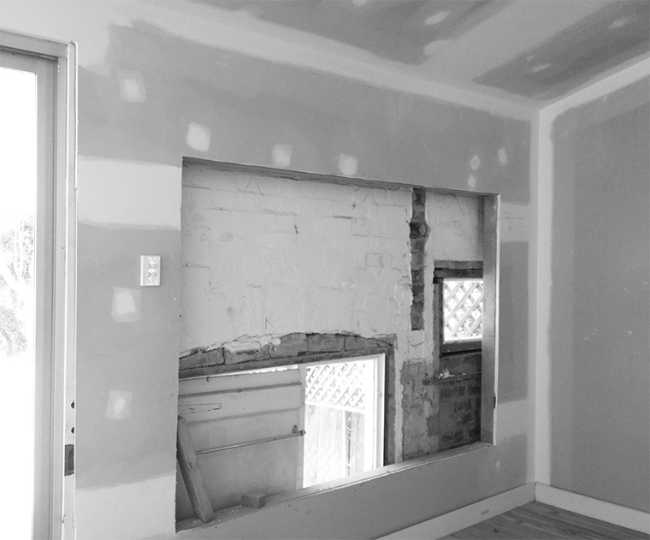 abitazione prima della ristrutturazione