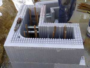 Blocchi cassero preassemblati