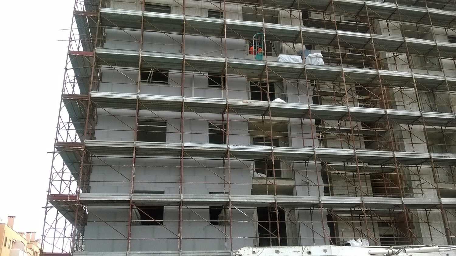 sistema di isolamento termico a cappotto