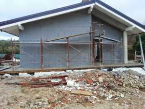 sistema di isolamento termico a cappotto