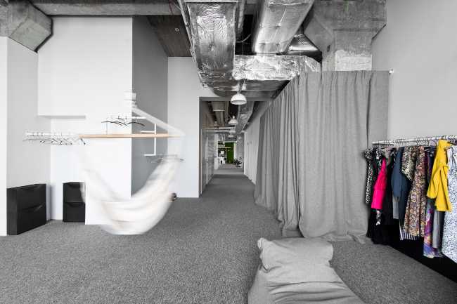 Interno amaca vestiti